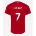 Tanie Strój piłkarski Liverpool Luis Diaz #7 Koszulka Podstawowej 2023-24 Krótkie Rękawy